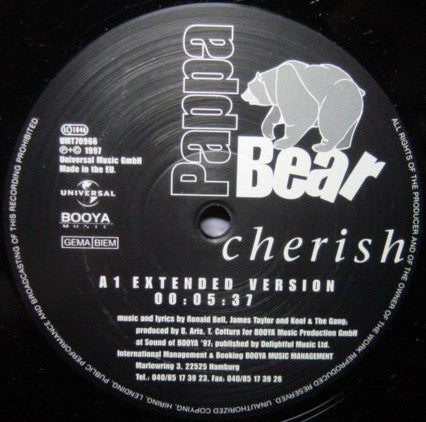 Pappa Bear : Cherish (12", Single)