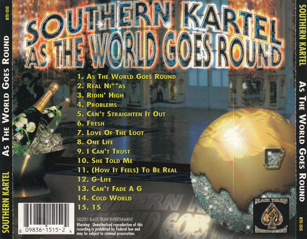 Southern Kartel : As The World Goes Round (CD, Album)