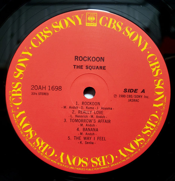 T-Square : Rockoon (LP, Album)