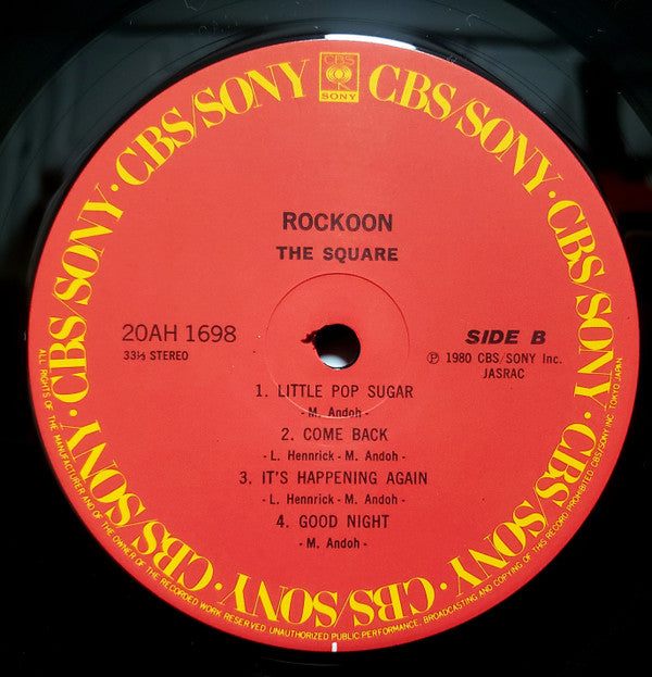 T-Square : Rockoon (LP, Album)