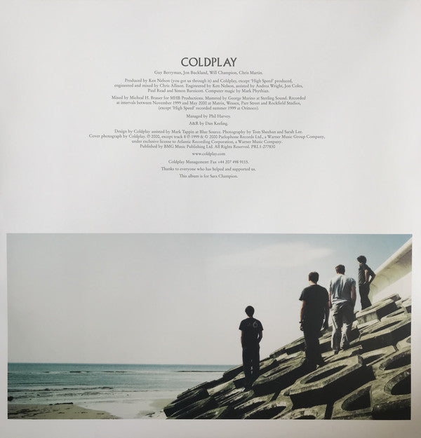 Coldplay : Parachutes (LP, Album, RE, Ora)