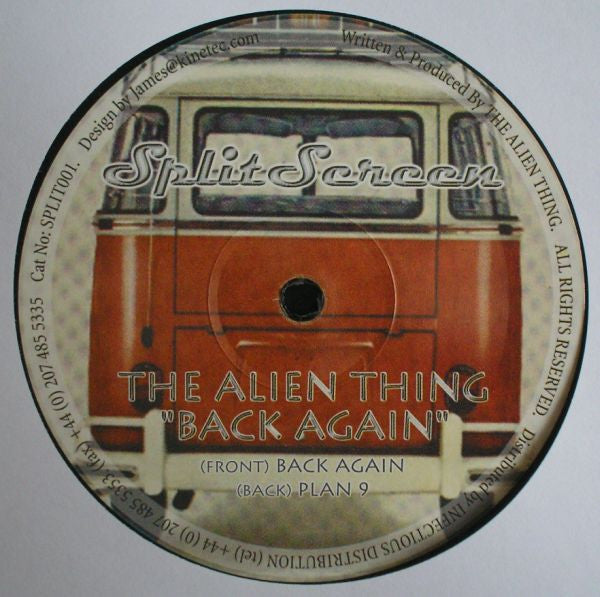 The Alien Thing : Back Again (12")