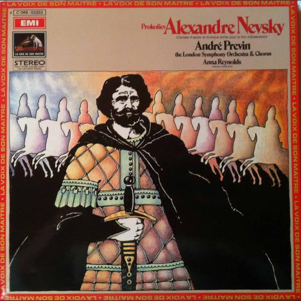 Sergei Prokofiev - André Previn, The London Symphony Orchestra & London Symphony Chorus, Anna Reynolds : Alexandre Nevsky (Cantate D'après La Musique Écrite Pour Le Film D'Eisenstein) (LP, Album, gat)