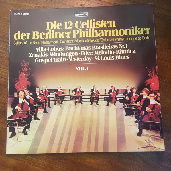 Die 12 Cellisten Der Berliner Philharmoniker : Vol. 1 (LP, Album, Gat)