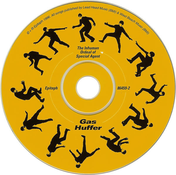 Gas Huffer : The Inhuman Ordeal Of Special Agent Gas Huffer (CD, Album)