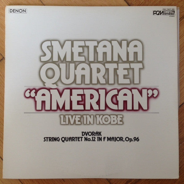 Antonín Dvořák, Smetana Quartet : String Quartet No. 12 In F Major "American" Op. 96 (LP, PCM)