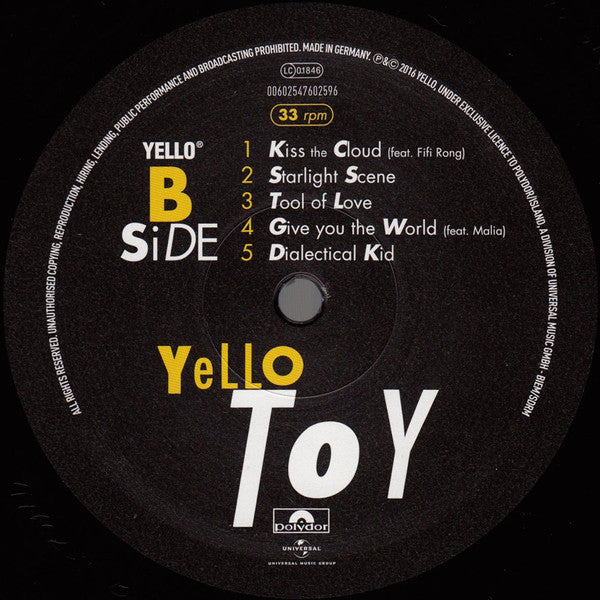 Yello : Toy (2xLP, Album)