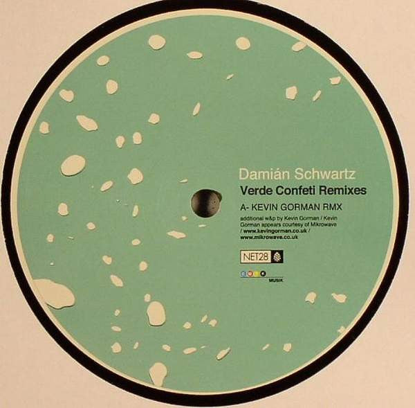 Damián Schwartz : Verde Confeti Remixes (12")