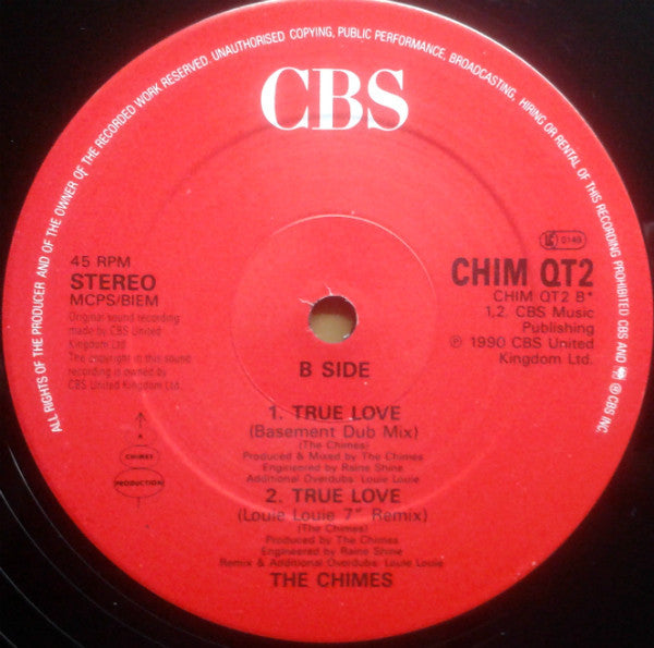 The Chimes : True Love (Basement Mix) (12")