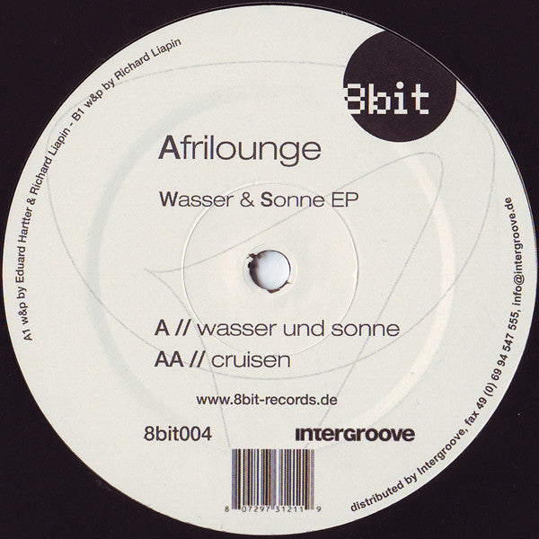 Afrilounge : Wasser & Sonne EP (12", EP)