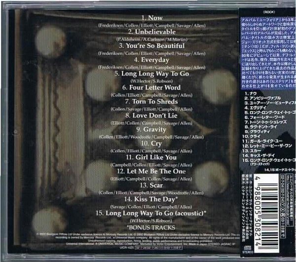 Def Leppard : X (CD, Album)