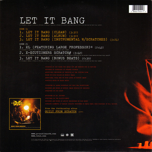 The X-Ecutioners Featuring M.O.P. : Let It Bang... (12")