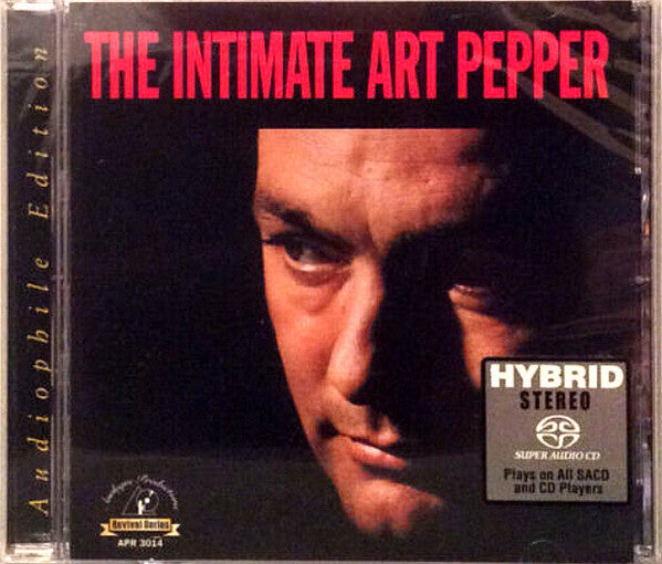 Art Pepper : The Intimate Art Pepper (SACD, Hybrid, Ltd)