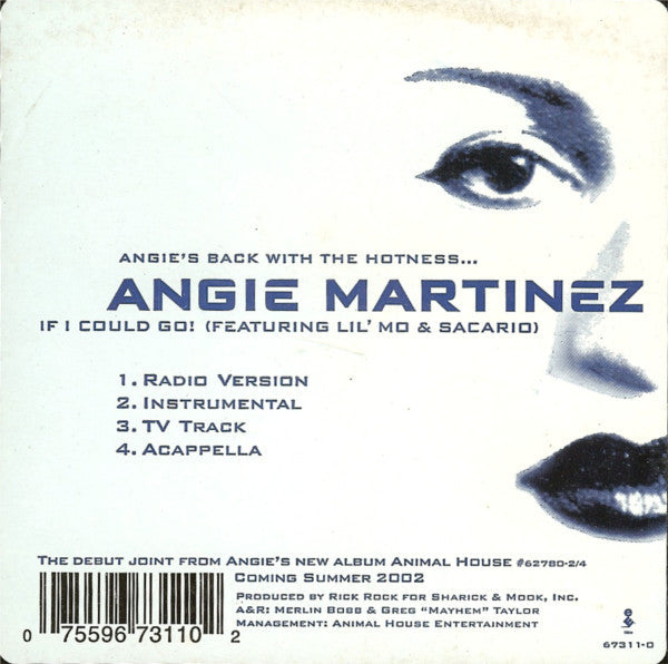 Angie Martinez : If I Could Go (12")