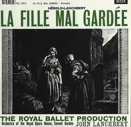 Ferdinand Hérold, John Lanchbery, Orchestra Of The Royal Opera House, Covent Garden : La Fille Mal Gardée - Excerpts (LP, Album, RM, 180)