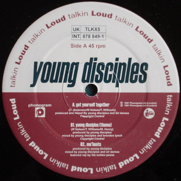 Young Disciples : Get Yourself Together (12")