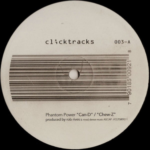 Phantom Power : Can-D / Chew-Z (12")