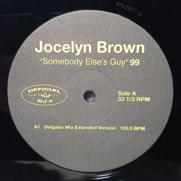 Jocelyn Brown : Somebody Else's Guy 99 (12")