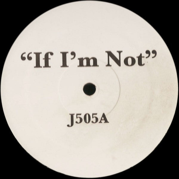 Jody Watley : If I'm Not (12", Unofficial, W/Lbl)