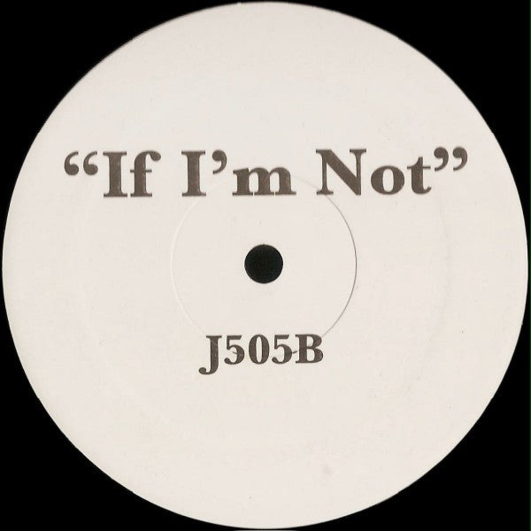 Jody Watley : If I'm Not (12", Unofficial, W/Lbl)