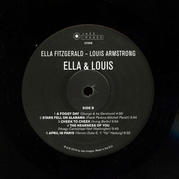 Ella Fitzgerald And Louis Armstrong : Ella & Louis (LP, Album, Dlx, Ltd, RE, 180)