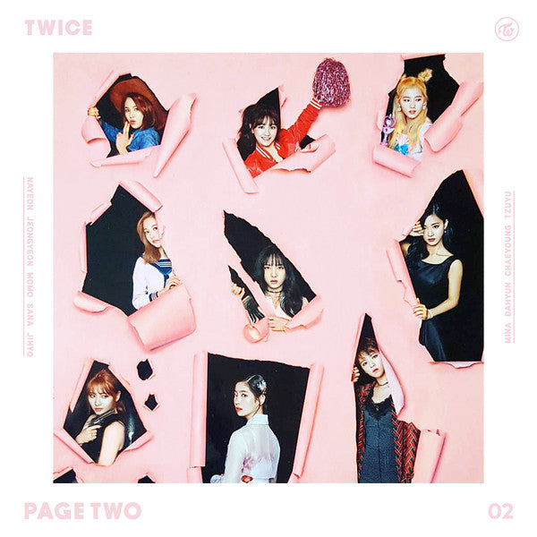 Twice (25) : Page Two (CD, MiniAlbum, Ltd, Pin)