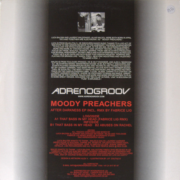 Moody Preachers : After Darkness EP (12", EP)