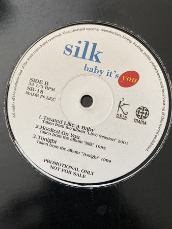 Silk (4) : Baby It's You (12", Promo)