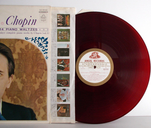 Frédéric Chopin Played By Samson François : Chopin, 14 Piano Waltzes (LP, Red)