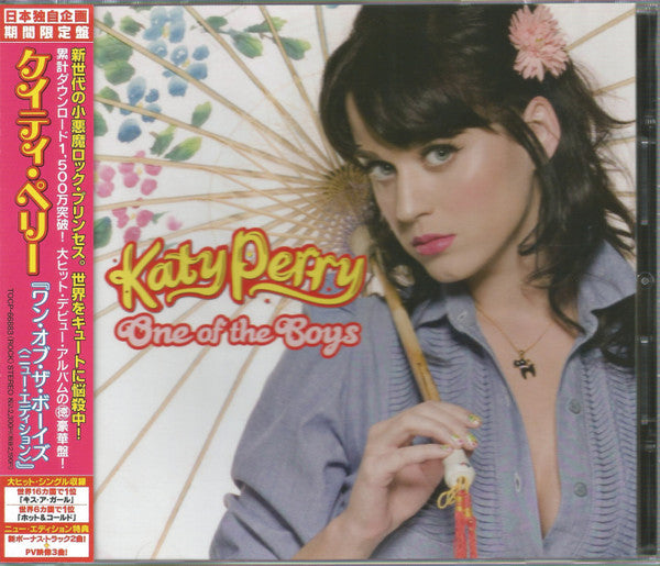 Katy Perry = Katy Perry : One Of The Boys = ワン・オブ・ザ・ボーイズ (CD, Album, Enh, Ltd, New)