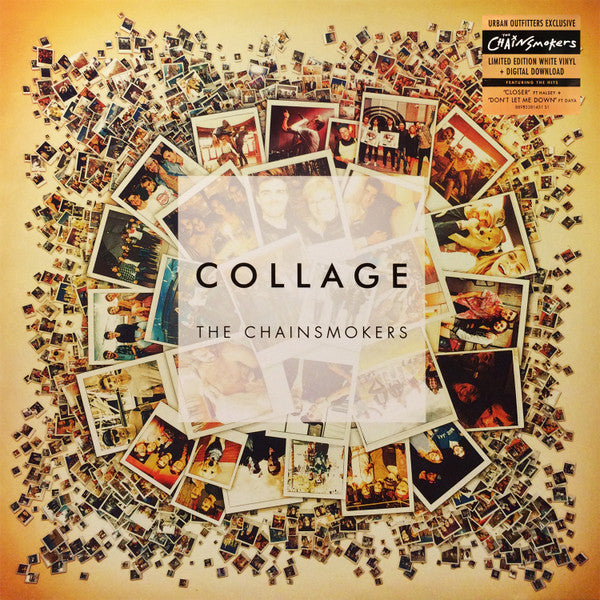 The Chainsmokers : Collage (12", EP, Ltd, Whi)