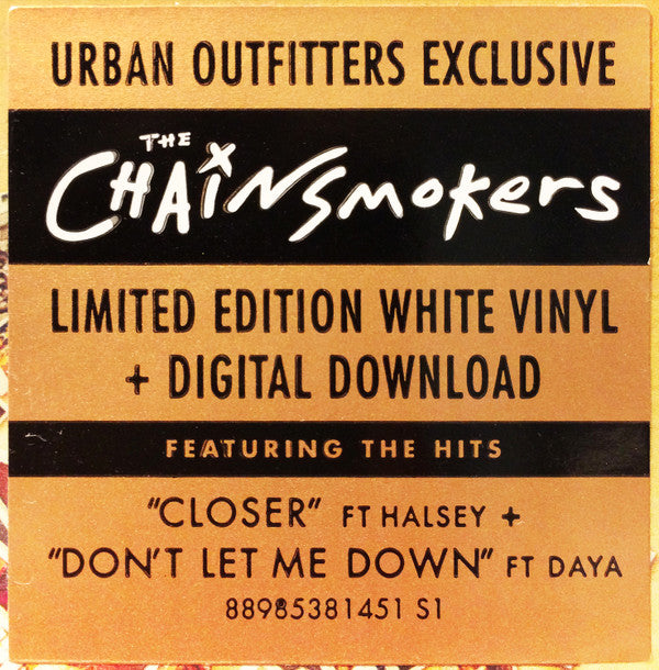 The Chainsmokers : Collage (12", EP, Ltd, Whi)