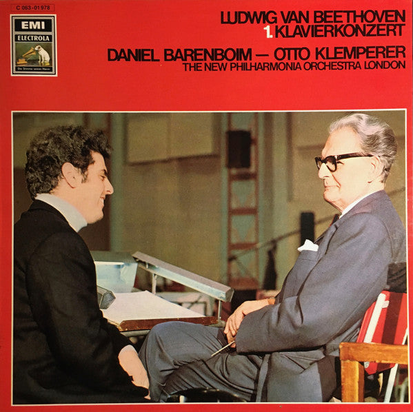 Ludwig Van Beethoven -  Daniel Barenboim, Otto Klemperer : Konzert für Klavier und Orchester Nr.1 C-dur op.15 (LP)