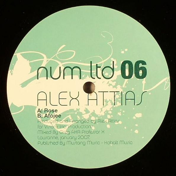 Alex Attias : Rose EP (12", EP)