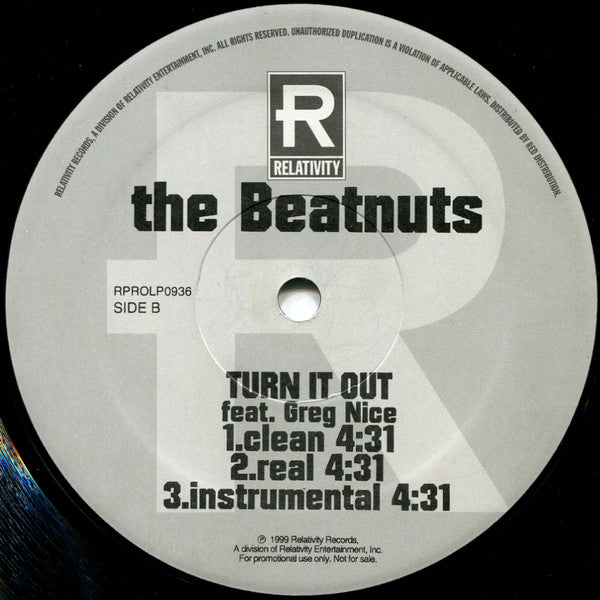 The Beatnuts : Watch Out Now (12", Promo)