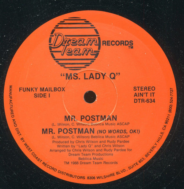 Lady Q : Mr. Postman (12")