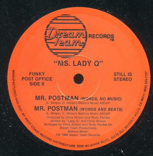 Lady Q : Mr. Postman (12")