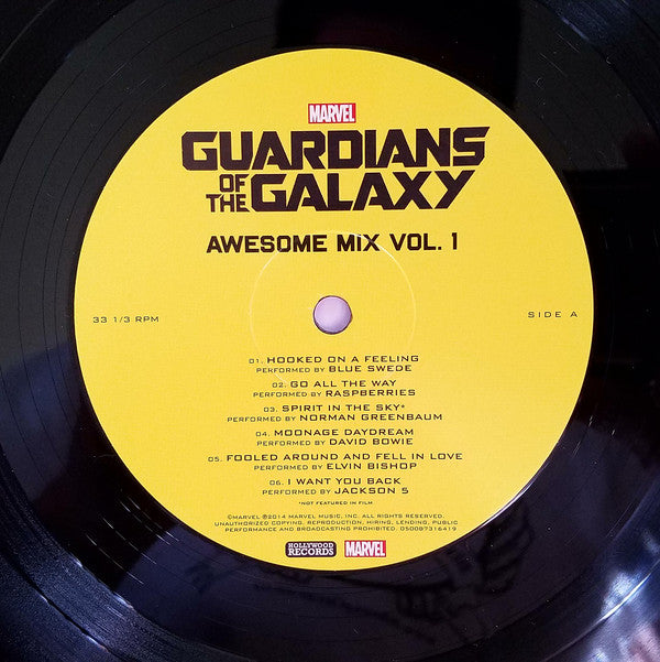 Various : Guardians Of The Galaxy Awesome Mix Vol. 1 (LP, Comp, RP)