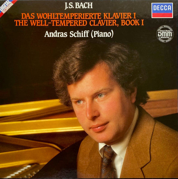 András Schiff, Johann Sebastian Bach : Das Wohltemperierte Klavier I (The Well-Tempered Clavier, Book I) (2xLP + Box)