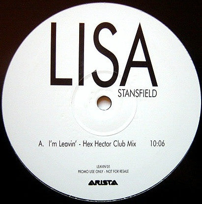 Lisa Stansfield : I'm Leavin' (Hex Hector Club Mix) (12", Promo)