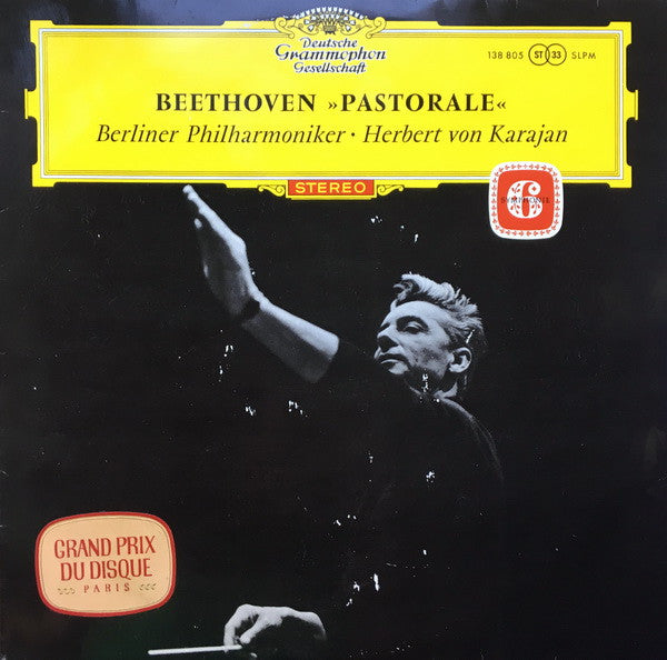 Ludwig van Beethoven - Berliner Philharmoniker, Herbert Von Karajan : Pastorale, Symphonie 6 (LP, Album)