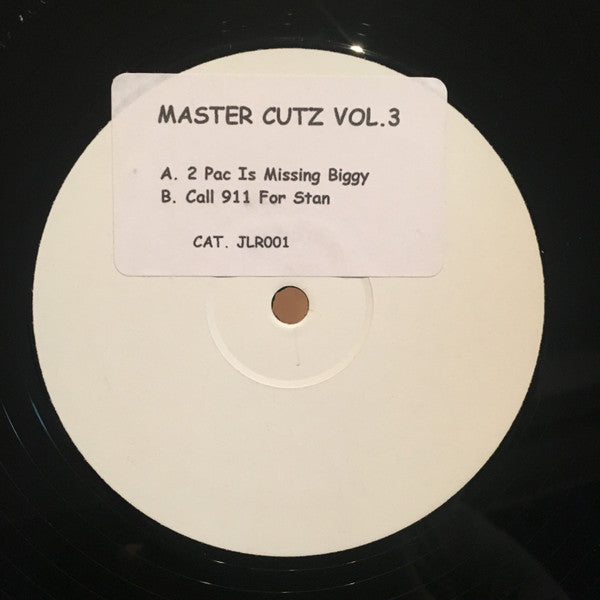 Various : Master Cutz Vol. 3 (12", Unofficial, W/Lbl)