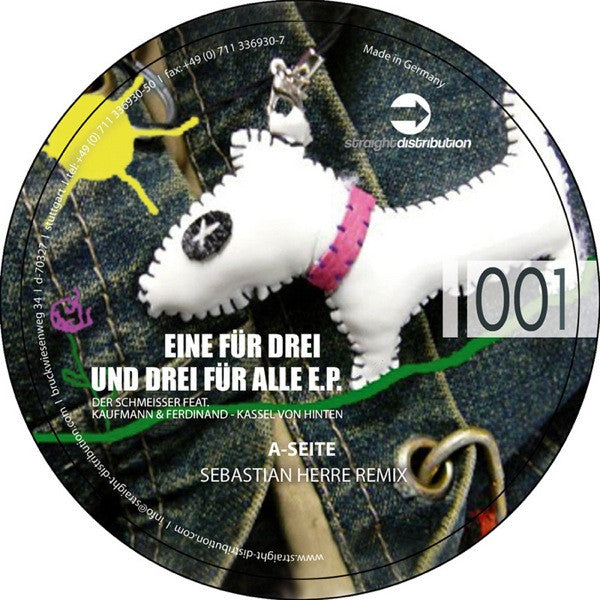 Der Schmeisser Feat. Kaufmann & Ferdinand : Eine Für Drei Und Drei Für Alle E.P. (12", EP)