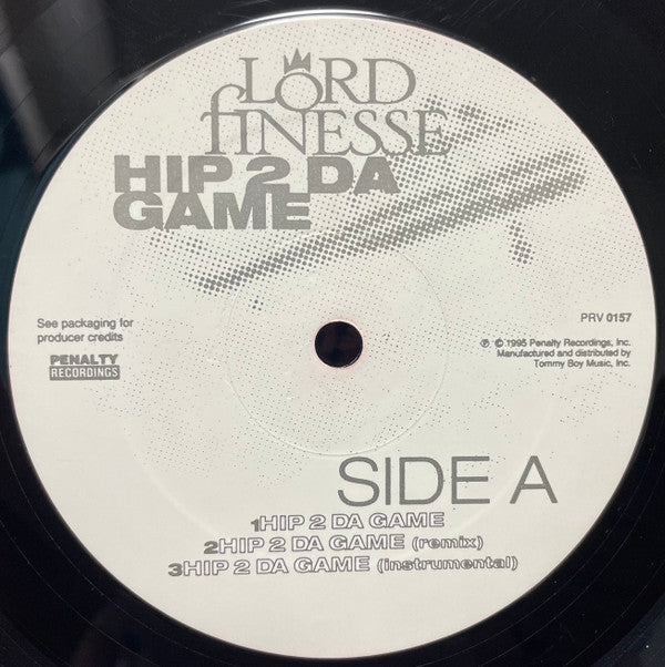 Lord Finesse : Hip 2 Da Game / No Gimmicks  (12", Single)