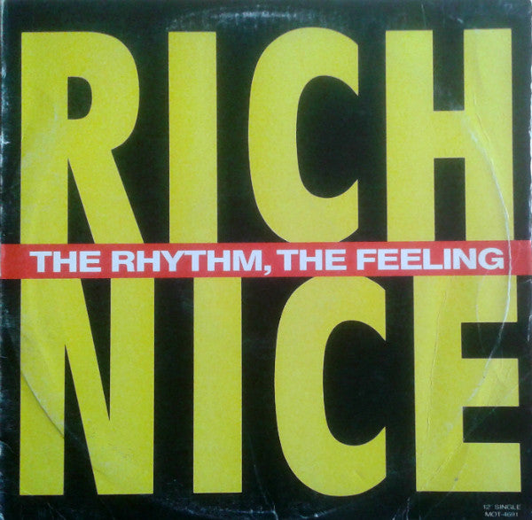 Rich Nice : The Rhythm, The Feeling (12", Single)