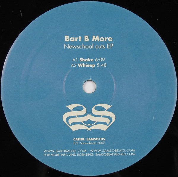 Bart B More : Newschool Cuts EP (12", EP)