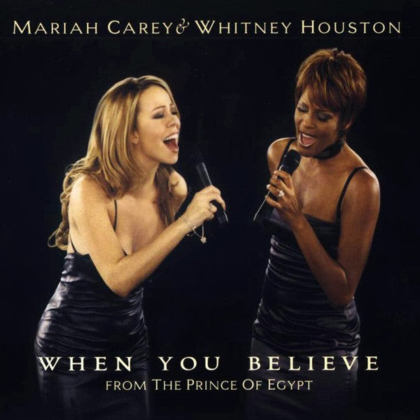 Mariah Carey & Whitney Houston : When You Believe (From The Prince Of Egypt) (12", Single)