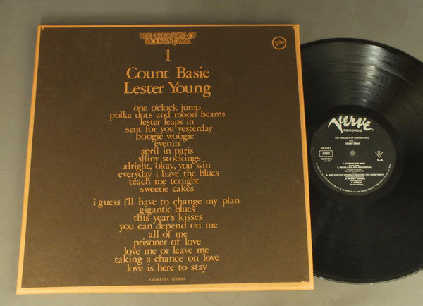 Count Basie / Lester Young : The Treasury Of Modern Jazz 1 (2xLP, Comp, Mono + Box)