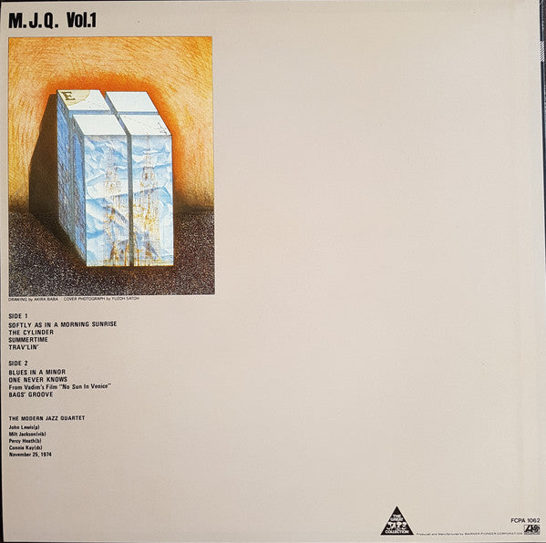 The Modern Jazz Quartet : M.J.Q. Vol. 1 (LP, Album)