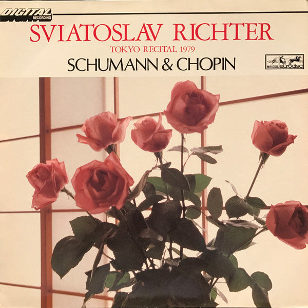 Sviatoslav Richter, Robert Schumann & Frédéric Chopin : Tokyo Recital 1979 (LP)